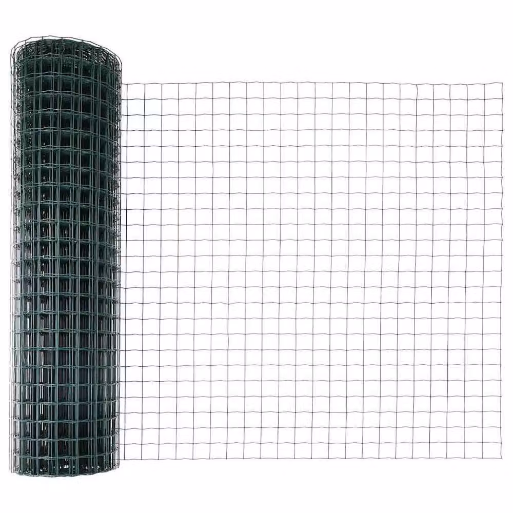 Berkfield Home Green Euro Fence with 13 Spike Posts, 1 x 25 m, Galvanised Steel – 5