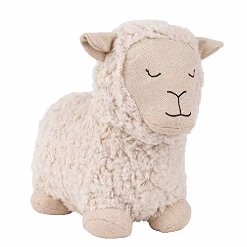 Paoletti White Boucle Fleece Sheep Novelty Doorstop W/D/H: 23 x 15 x 16 cm – 1