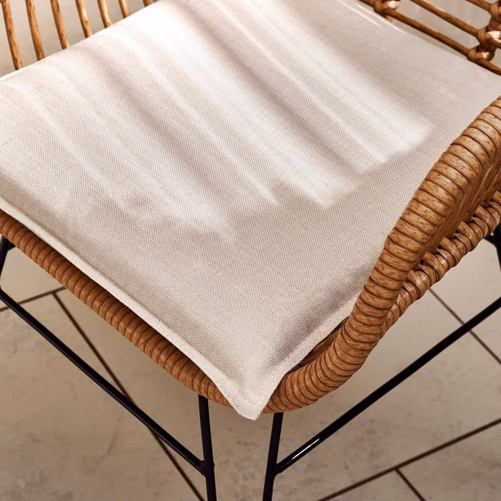 FurnitureboxUK Belize Wicker Style PE Rattan 2 Seat Outdoor Garden Bistro Table and Chairs Set in Light Beige – 3