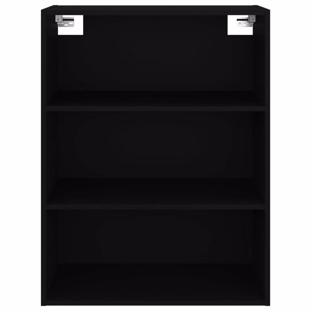Berkfield Home Black Hanging Wall Cabinet W/D/H: 69.5 x 32.5 x 90 cm – 4