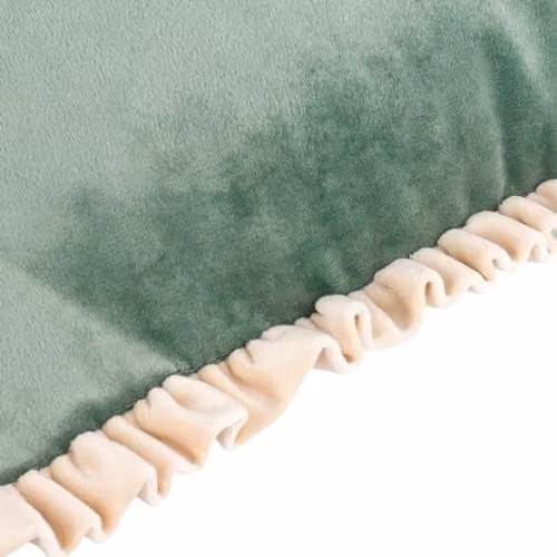 Wylder Tilly Blue Velvet Reversible Rectangular Cushion W/D/H: 30 x 30 x 50 cm – 5