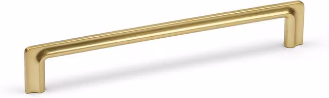 Handle & Home Matt Brass D Bar Kitchen Cupboard Handle