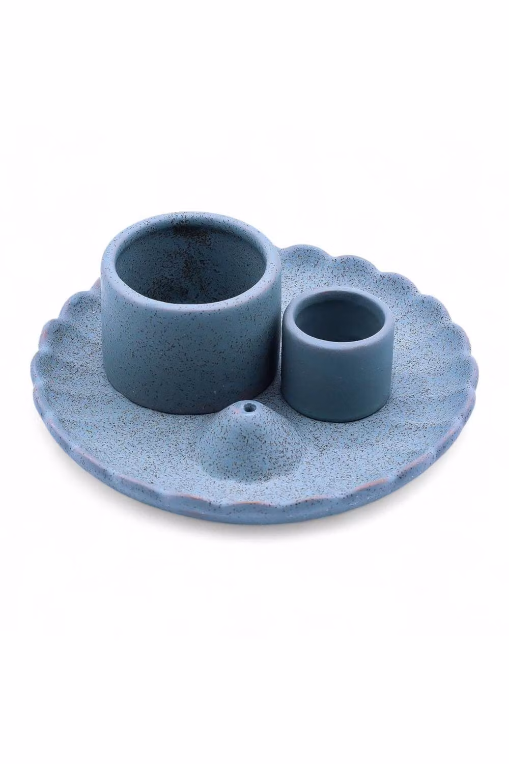 KDMD Blue Lotus Ceramic Palo Santo and Smudge Holder for Rituals and Meditation – 2