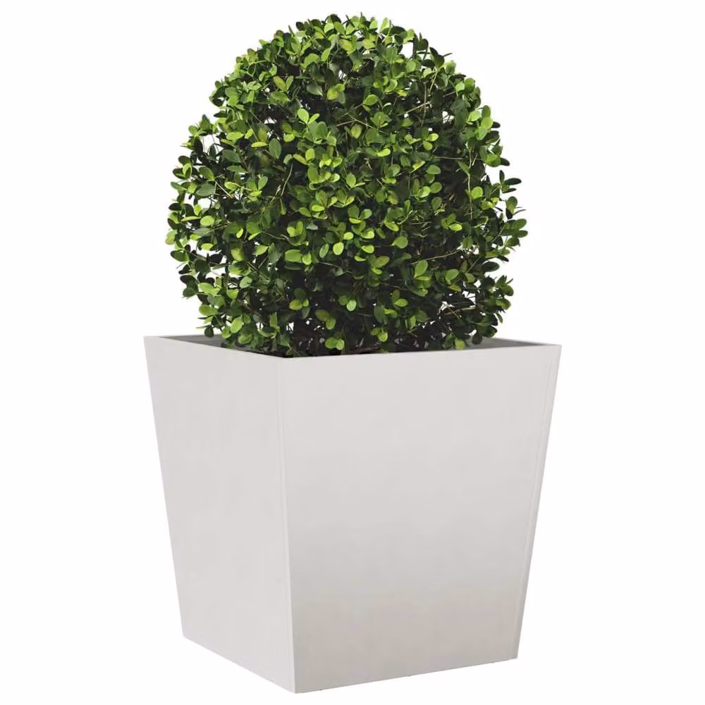 Berkfield Home Garden Stainless Steel Planter Tubs, Silver, 2 Pack, W/D/H: 50 x 50 x 50 cm – 3