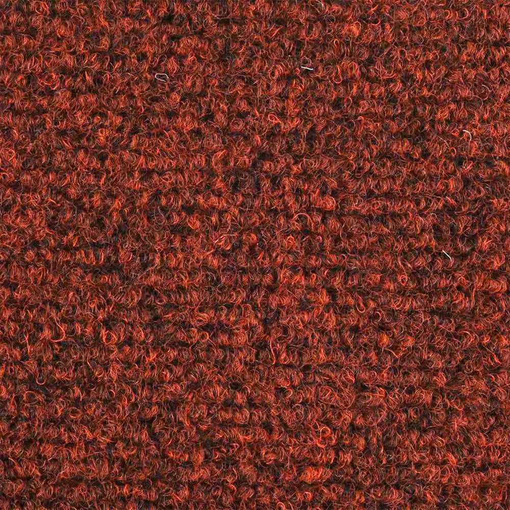 Berkfield Home Self-adhesive Non-slip Stair Mats, Red, 5 Pieces, W/D/H: 65 x 21 x 4 cm – 5