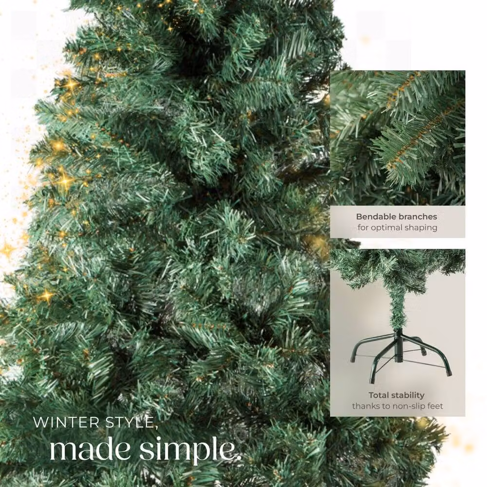 tectake Green Christmas Tree, Height: 180 cm – 3