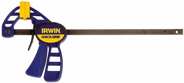 Irwin Quick-Grip Micro Clamps Twin Pack, 100mm, Blue