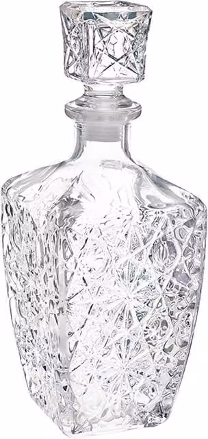 Bormioli Rocco Dedalo Whisky Decanter, 780ml, Transparent – 1