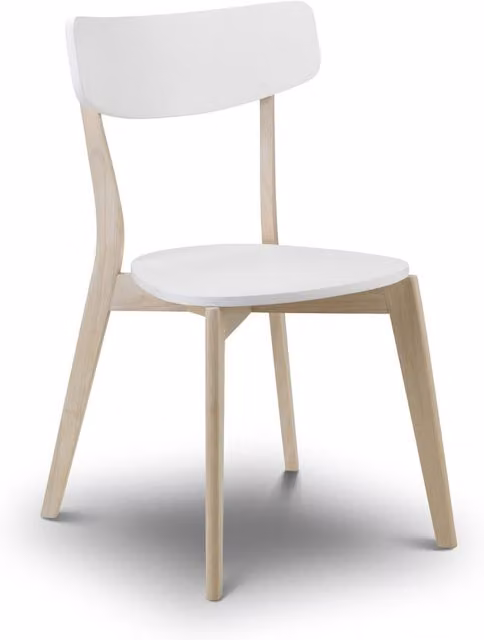 netfurniture Plaza Chair in White and Limed Oak