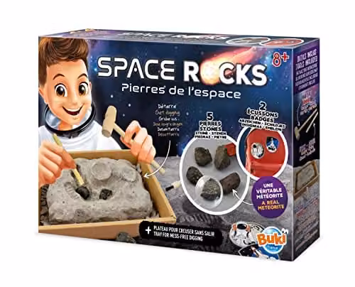 Buki France Space Stones Astronomy Activity Set in Grey and Multicolour – 1