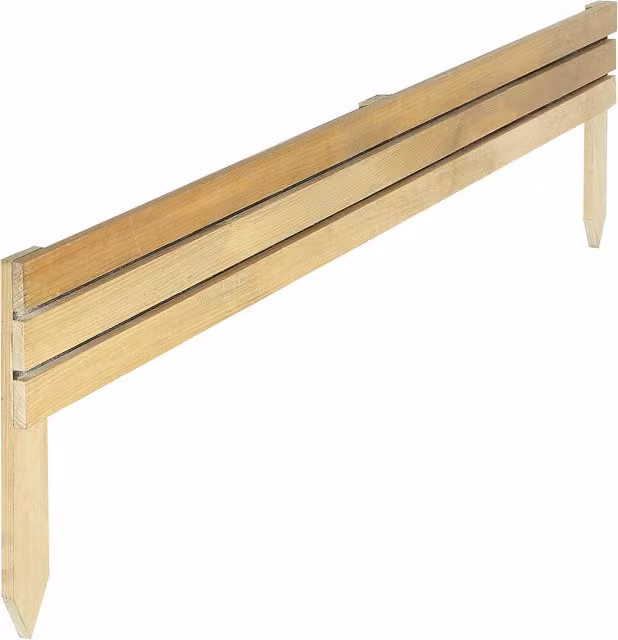 Rowlinson Ledbury Slat Edging, Brown, 10kg