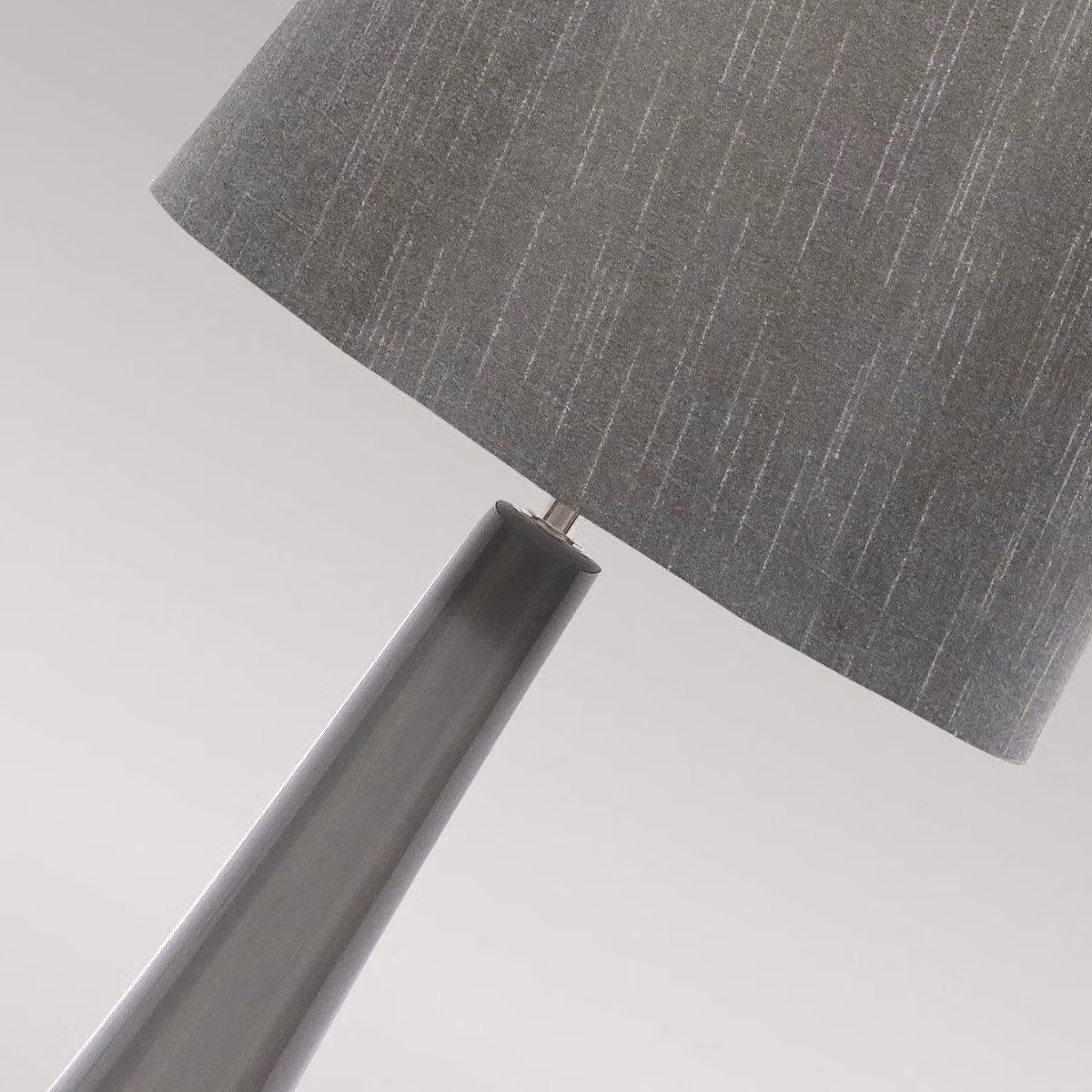 Netlighting Spin Modern Ceramic Table Lamp in Grey with E27 Fitting – 3
