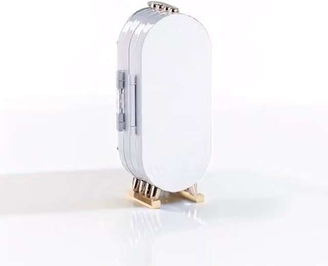Modcraft White Folding Jewellery Box Display Stand
