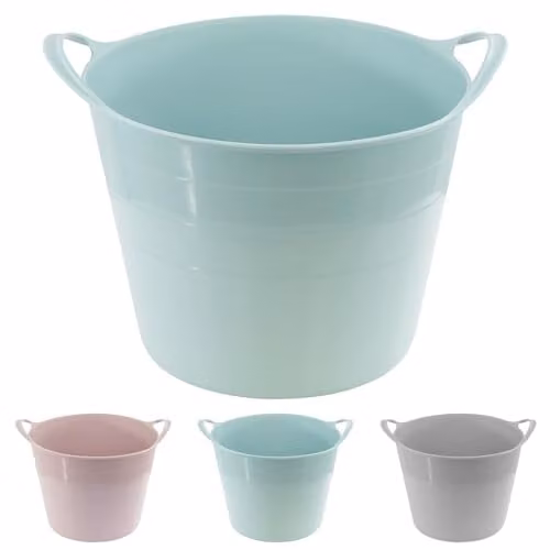 GEEZY Flexi Tub Multi-Purpose Heavy Duty Storage Container, Blue, 7L