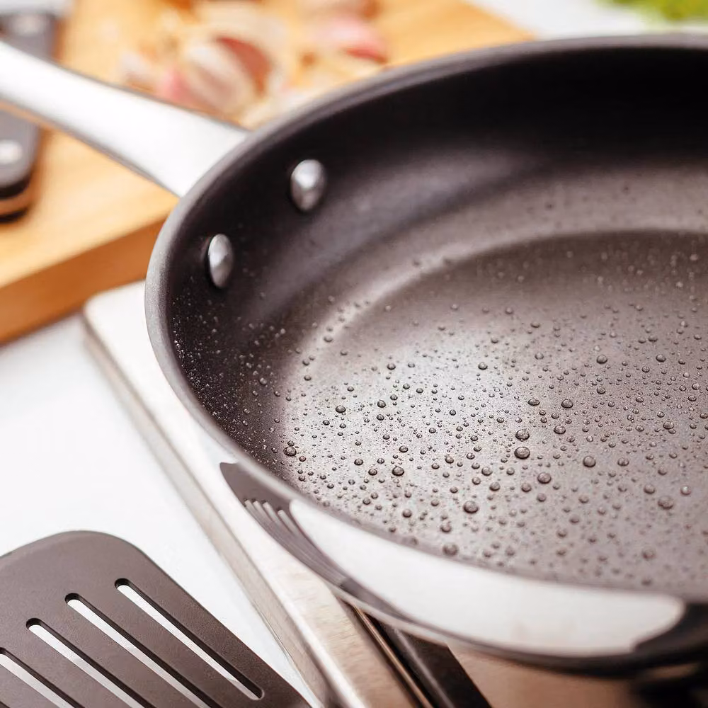 Judge Classic Non-Stick Frying Pan, Metallic Silver, 28 cm – 4