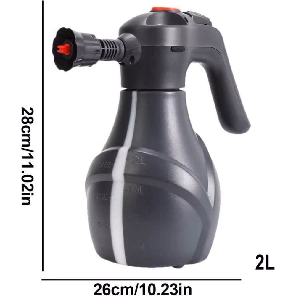 FLAVORA Rechargeable Electric Garden Sprayer Bottle in Black – 4