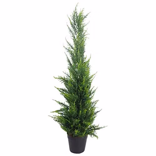 Leaf Artificial Green Cedar Cypress Conifer Tree, Height: 90 cm