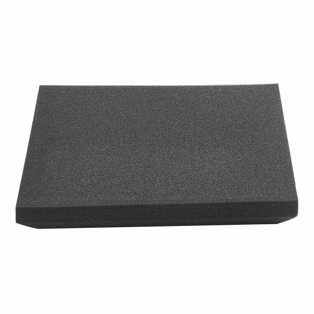 KORVIXA 12-Piece Black Acoustic Wall Panel Tiles for Studio Soundproofing, W: 90 cm x H: 120 cm – 2