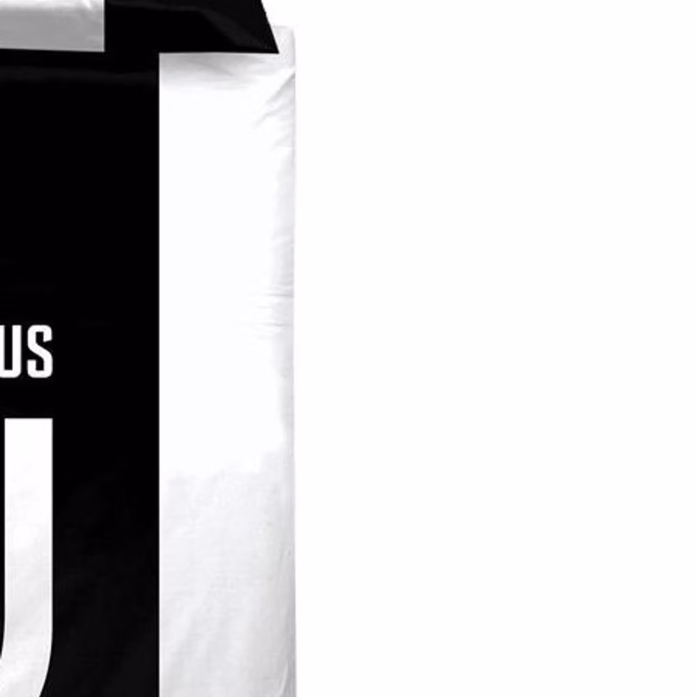 Juventus FC Reversible Duvet Cover and Pillowcase Set, Black, W/D/H: 135 x 200 cm and 90 x 200 cm – 2