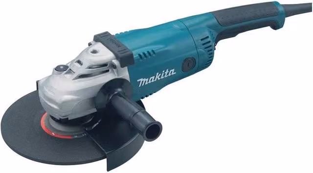 Makita GA9020S 230mm Angle Grinder, 2000 Watt, 110 Volt, Petrol/Turquoise – 1