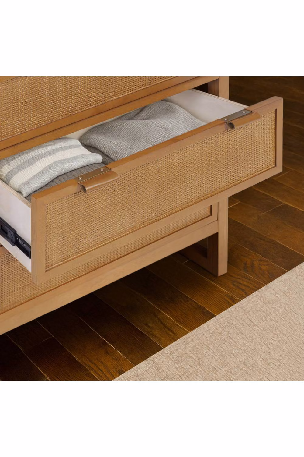 Teamson Home Hatteras Tall Bedroom Dresser Chest of Drawers in Sand – 4