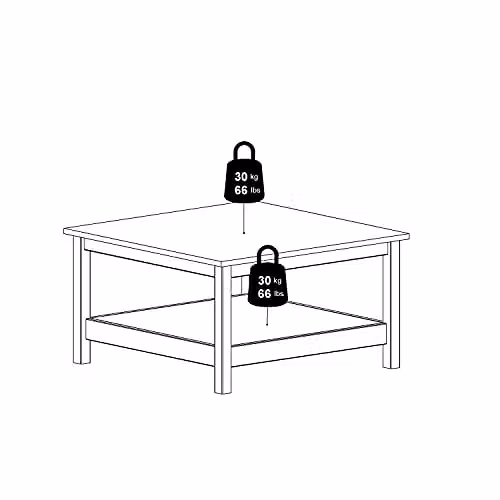 Furniture To Go Barcelona Coffee Table in Black – 4