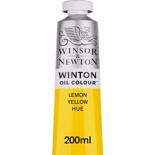 Winsor & Newton Winton Oil Colour Lemon Yellow Hue 200 ml – 1