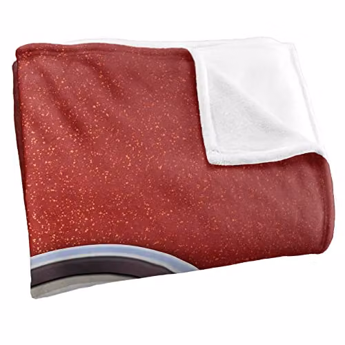 Trevco Chevrolet Corvette Emblem Fleck Super Soft Fleece Throw Blanket in White, W/D/H: 152 x 127 cm – 2