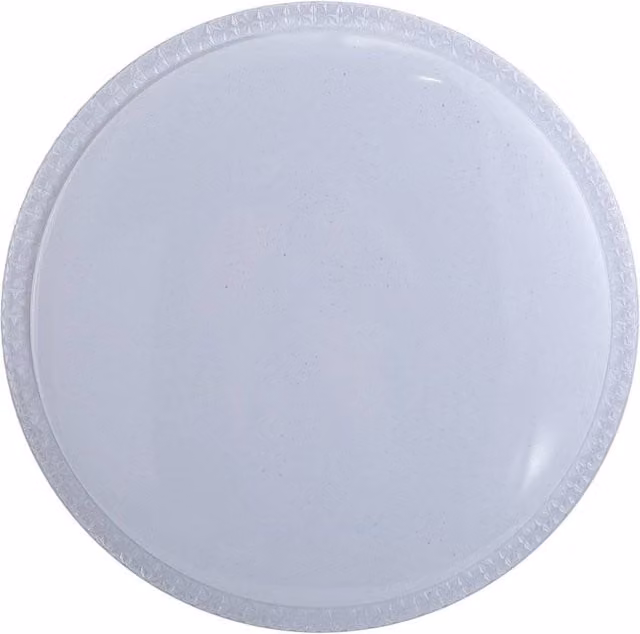 Netlighting Borla LED Flush Ceiling Light, White, 48 cm, 4000K Neutral White