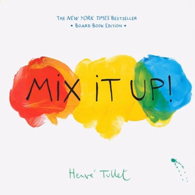 Herve Tullet Mix It Up Multicolour Board Book