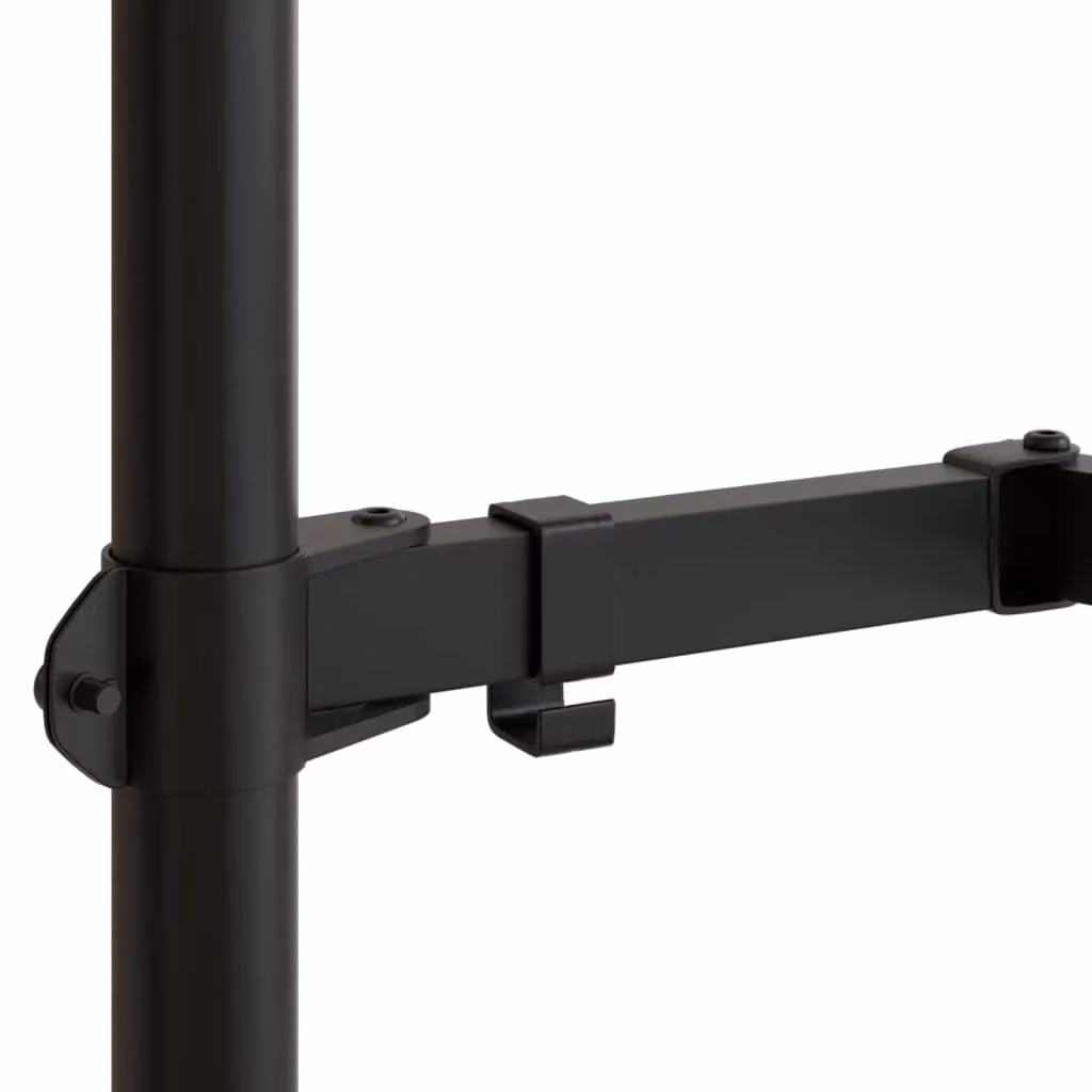 Berkfield Home Monitor Mount in Black Steel with VESA 75/100 mm – 5