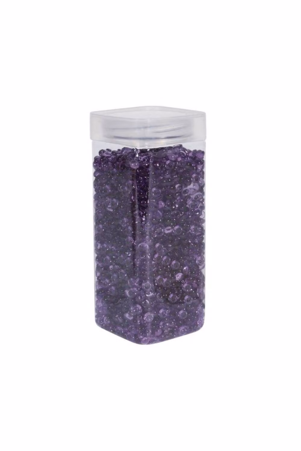KDMD Round Plastic Deep Purple Beads, 2 Pack of 330g – 2