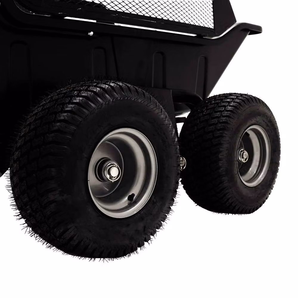 Monstershop 4 Wheel Tipping Trailer in Black – 4