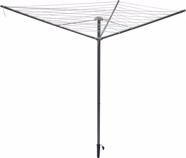 My Laundry 3 Arm Rotary Airer, 30m, Grey