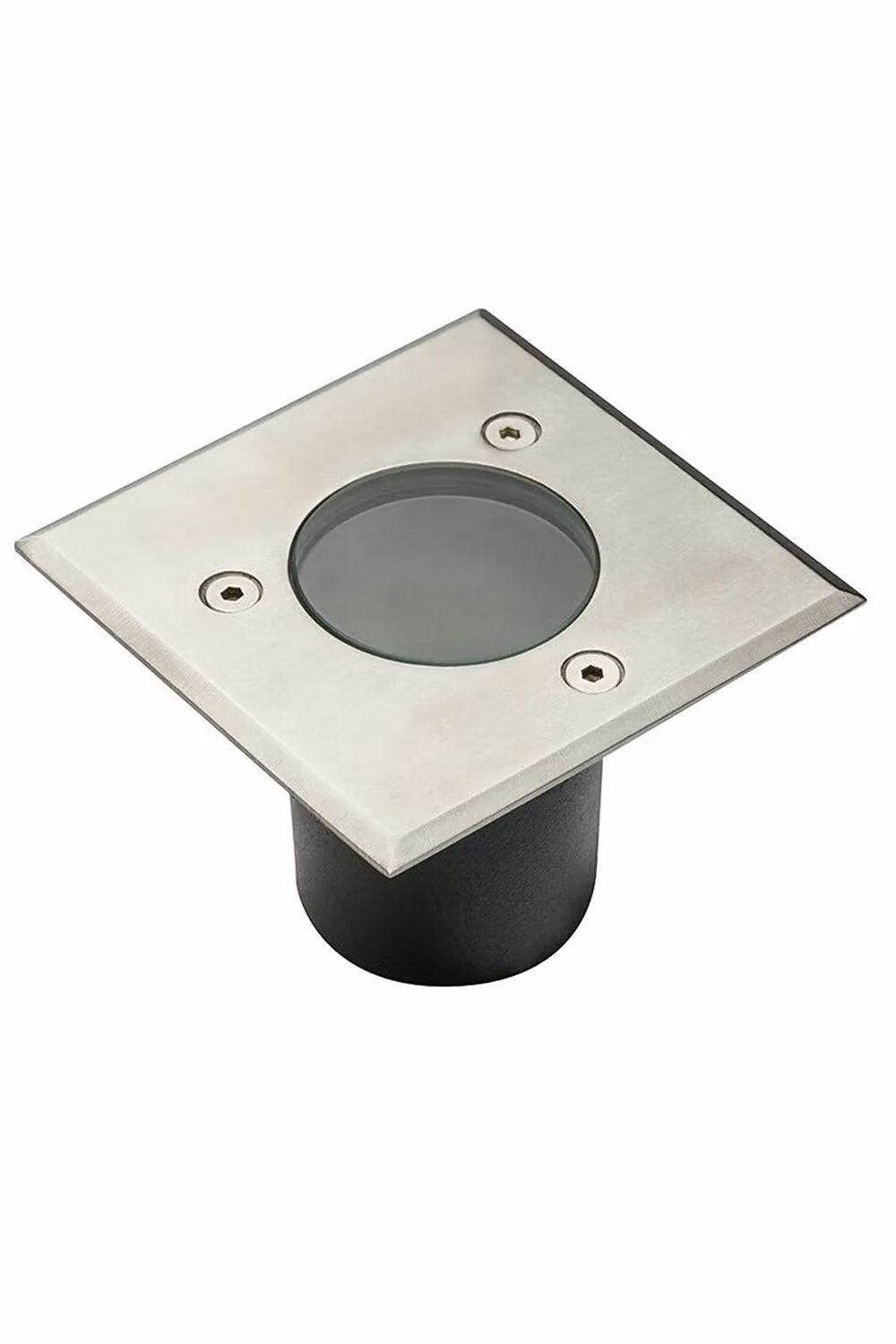 CGC Lighting Myah Four Square Small Stainless Steel Inground or Decking Lights in Silver – 2