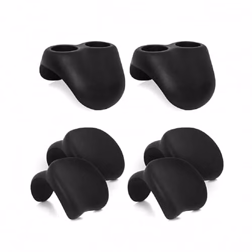 Wave Spas Wave Comfort Pack in Black with 4 Head Rests and 2 Drinks Holders – 2