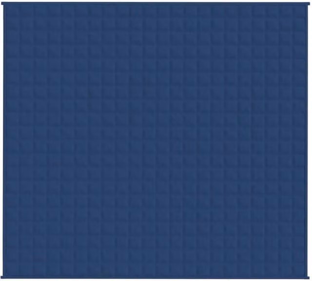 Berkfield Home Weighted Blanket in Blue, 200 x 220 cm, 13 kg – 1