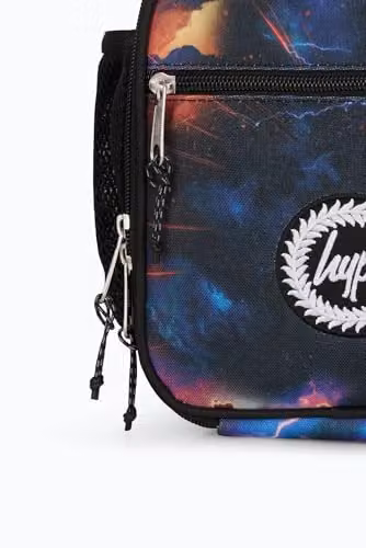 Hype Insulated Kids Lunch Bag with 3 Compartments and Bottle Holder, Multi Constellation – 4