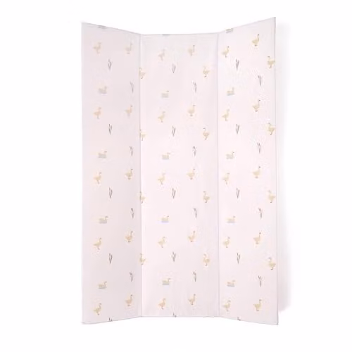 Clair de Lune Duckling Anti-Roll Wedge Baby Changing Mat, White, W: 69 cm, D: 44 cm