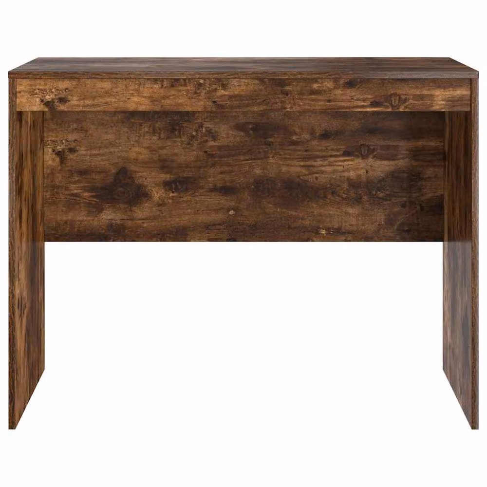Berkfield Home Modern Writing Desk in Brown, W/D/H: 100 x 50 x 76 cm – 4