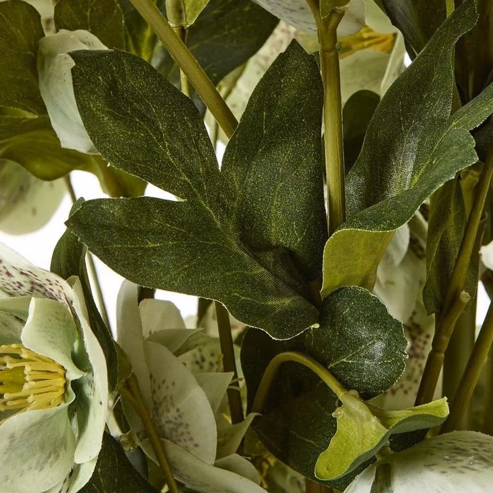 Lemon Pavilion Furniture and Decor Large Potted Hellebore in Green and Taupe, W52 x D52 x H85 cm – 3