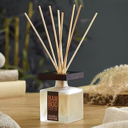 History & Heraldry Heart and Home Bamboo Range Reed Diffuser in Patchouli and Guaiac Wood – 2