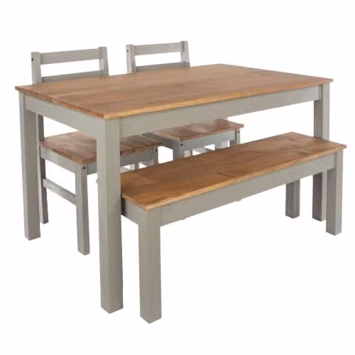 Core Products Aspen Rectangular Wood Dining Table Set