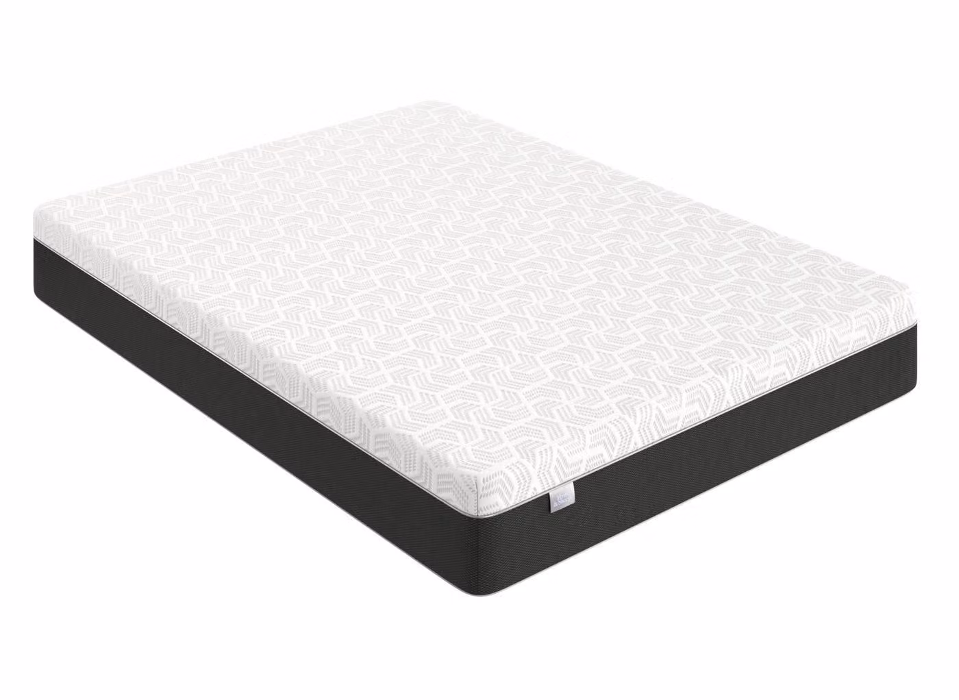 Hyde and Sleep Hybrid Ice Memory Foam Mattress in White