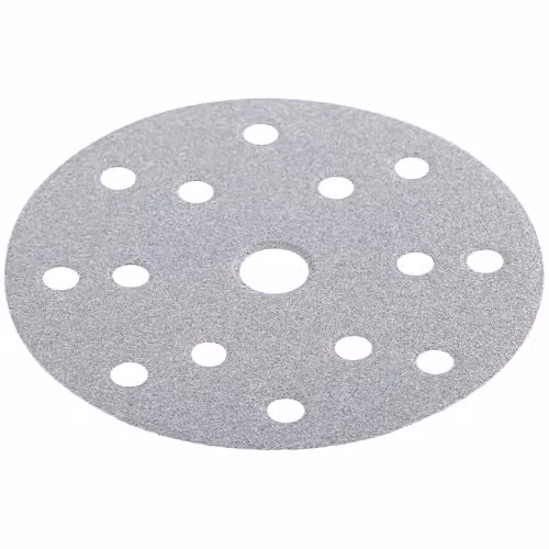 Flex Xtreme Universal Sandpaper Discs for Random Orbital Sanders, P150 Grit, 150mm, 25 Pack, Grey