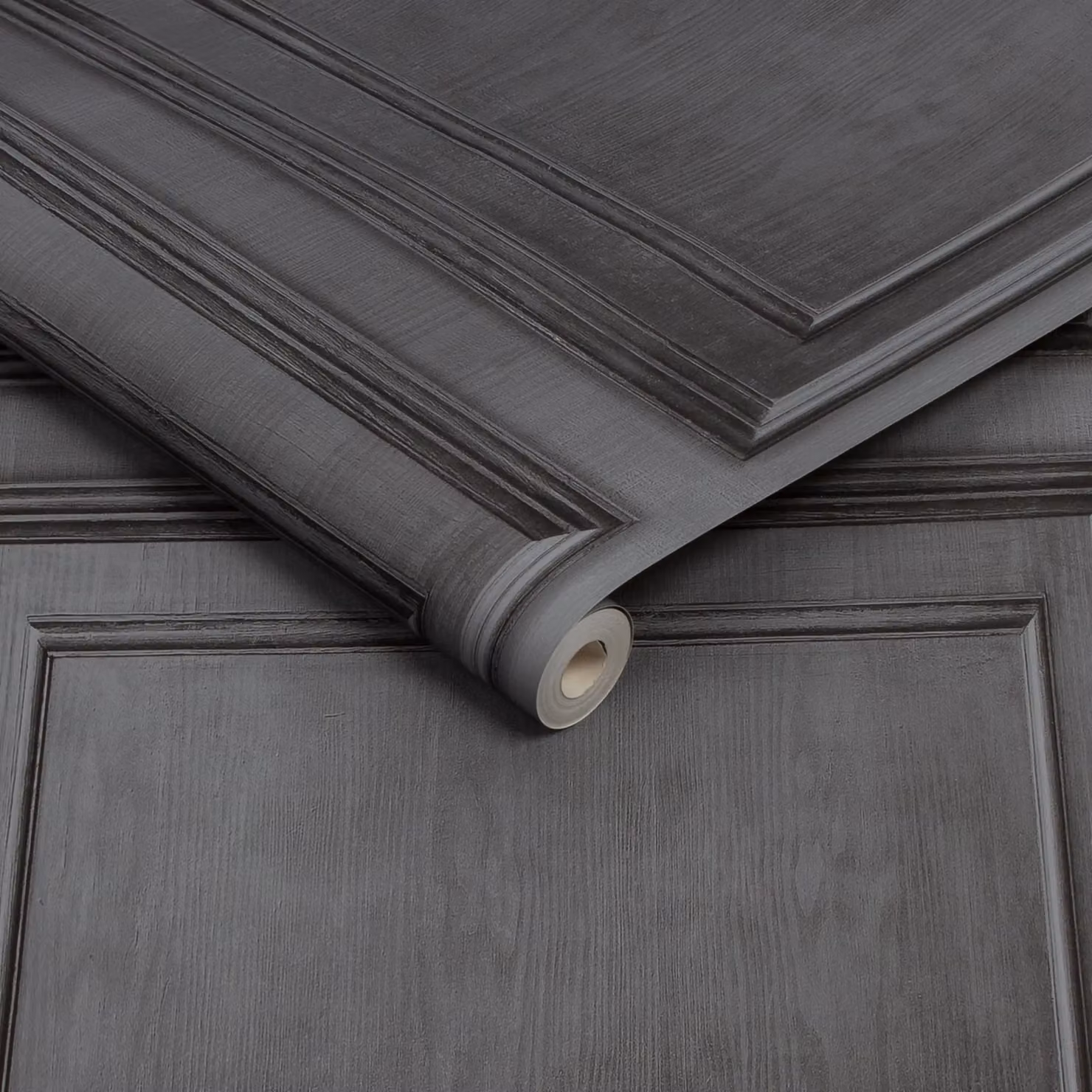 Graham & Brown Grey Geometric Wood Panel Wallpaper, Width: 52 cm – 2