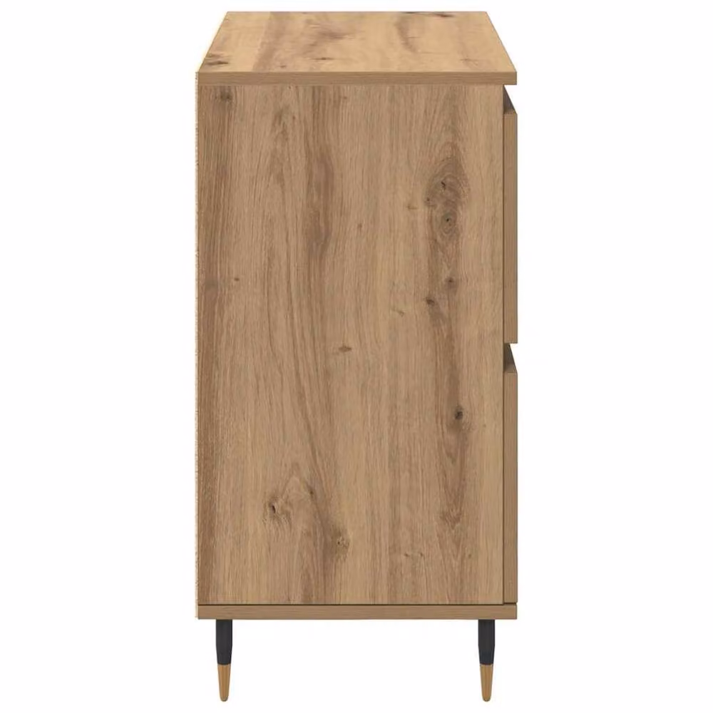 Berkfield Home Modern Sideboard with Storage Door in Brown, W/D/H: 60 x 35 x 70 cm – 3