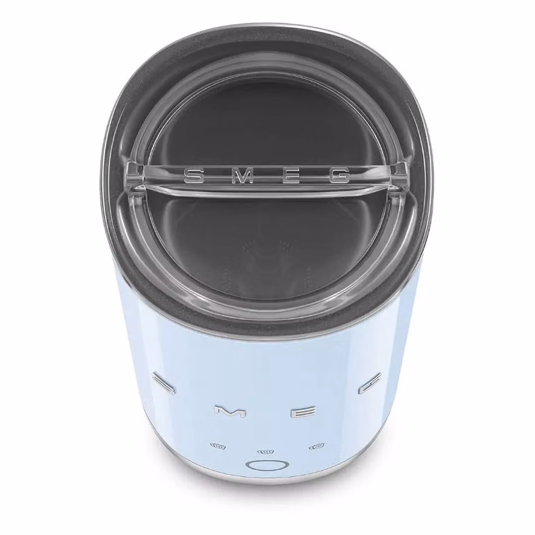 Smeg MFF02 50s Style Electric Mini Milk Frother in Blue with Ceramic and Stainless Steel – 2