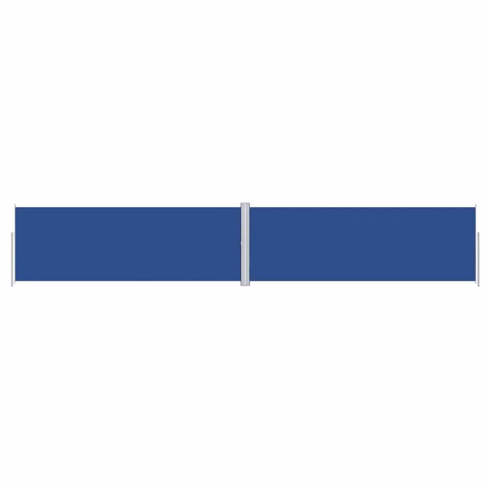 Berkfield Home Retractable Side Awning in Blue, W/H: 1000 x 180 cm – 3
