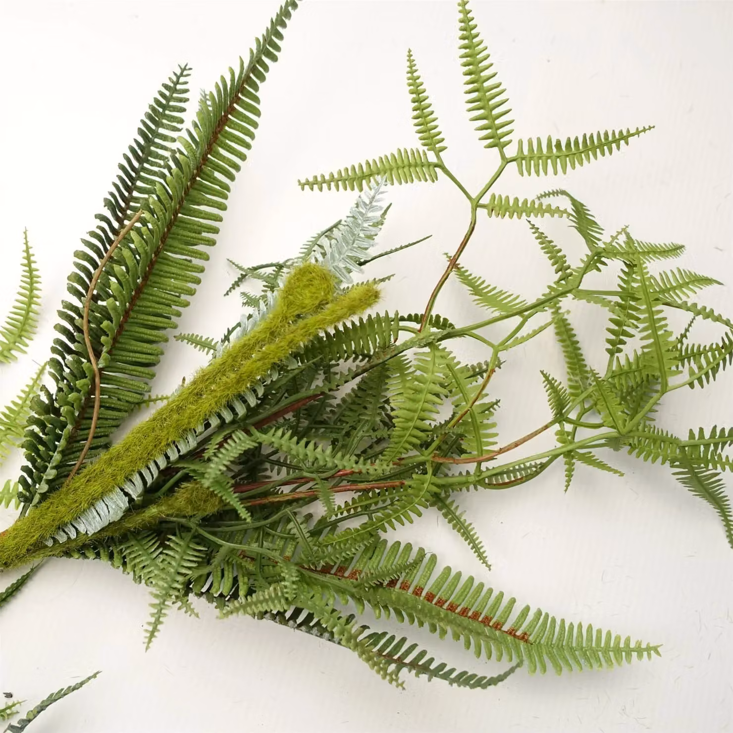 Leaf Green Artificial Hanging Trailing Fern Garland Plant – 2